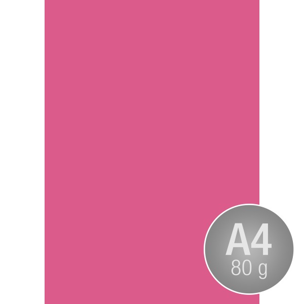 Image Coloraction A4, 80g, 500ark, Neon Pink