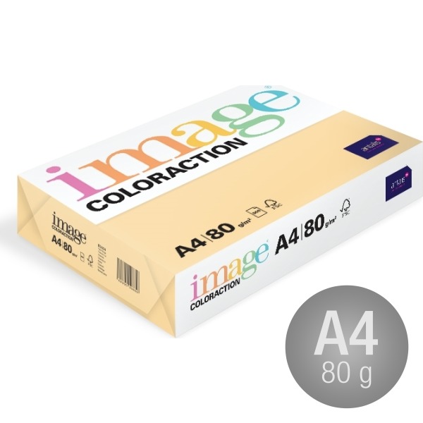 Image Coloraction A4, 80g, 500ark, chamois