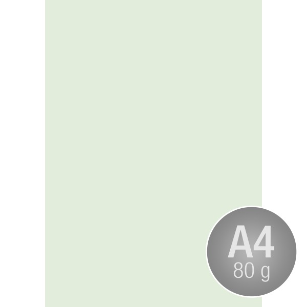 Image Coloraction A4, 80g, 500ark, Pale green