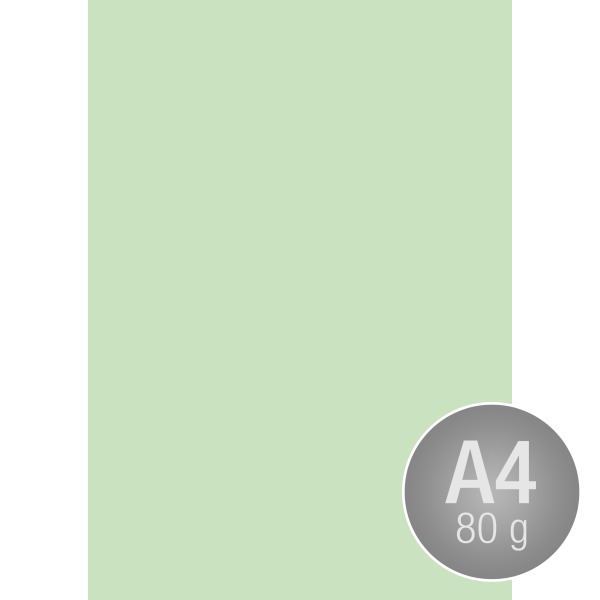 Image Coloraction A4, 80g, 500ark, Pastel Green