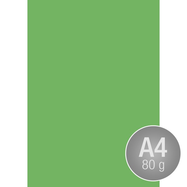 Image Coloraction A4, 80g, 500ark, Deep green