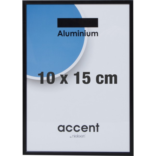 Accent Fotoramme, 10x15 cm, Sort