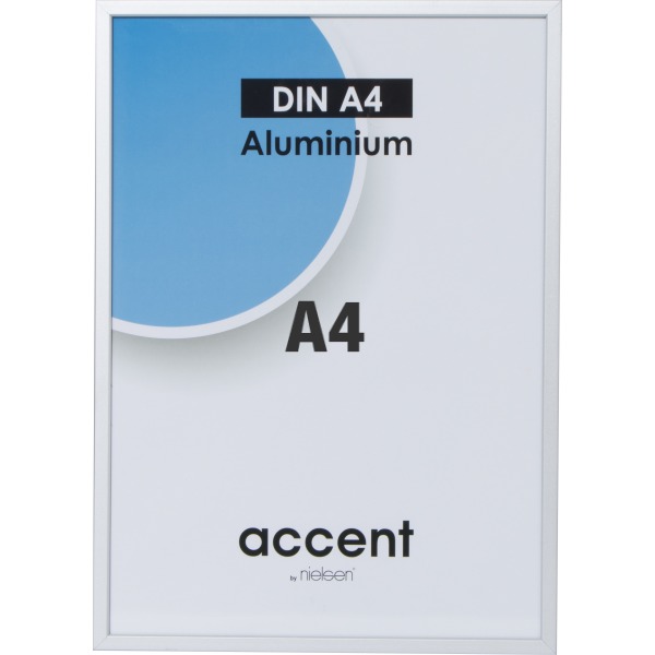 Accent Skifteramme | A4 | Sølv