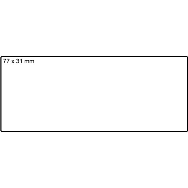 Avery 3362 manuelle etiketter, 77 x 31mm, 224stk