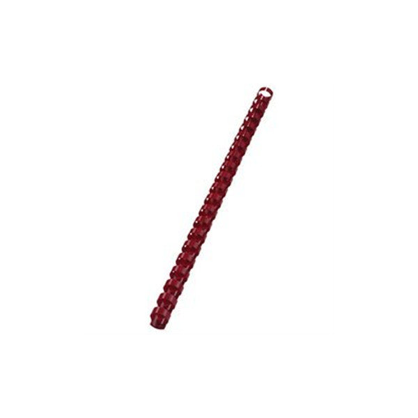 Fellowes plast spiralryg A4, 21 rings, 10mm, rød