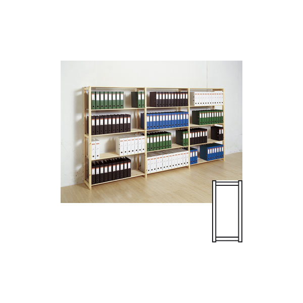 ABC Reolstige HxD: 179x30 cm, hvidlaseret