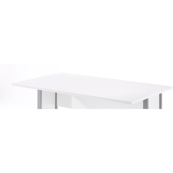 BudgetLine skrivebordsplade, 150x80 cm, hvid