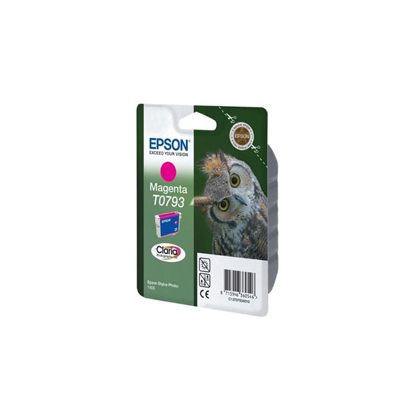 Epson nr.T0793/C13T07934010 blækpatron, rød, 400s