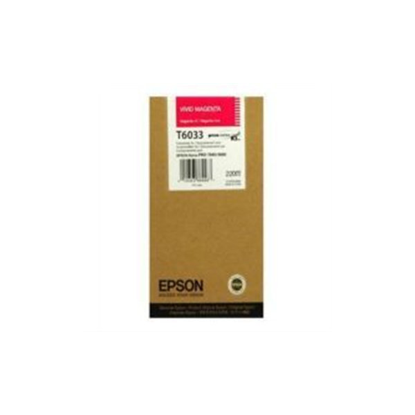 Epson C13T603300 blækpatron, rød, 220ml