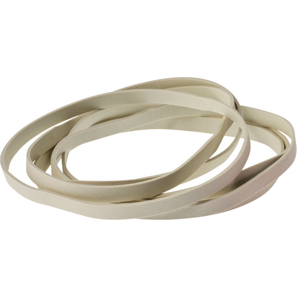 Elastikker | Hvid | 120x5 mm | 500 g