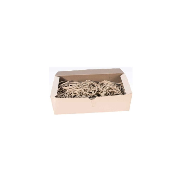 Elastikker | Hvid | 180x5 mm | 500 g