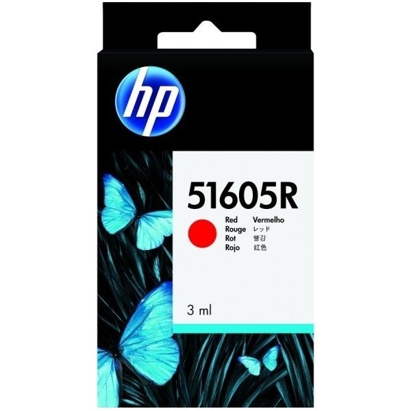 HP 51605R blækpatron, rød, 500s
