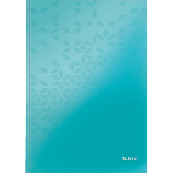 Leitz WOW notesbog A4, kvadreret, pink
