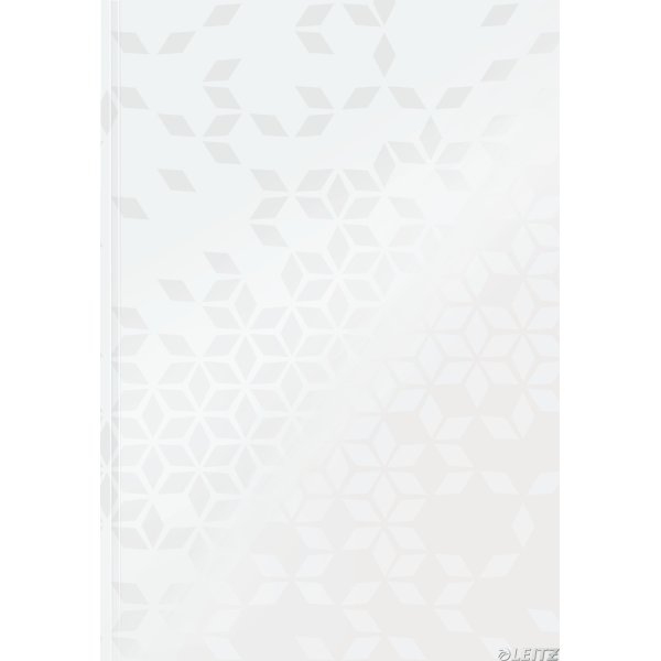 Leitz WOW notesbog A4, kvadreret, hvid