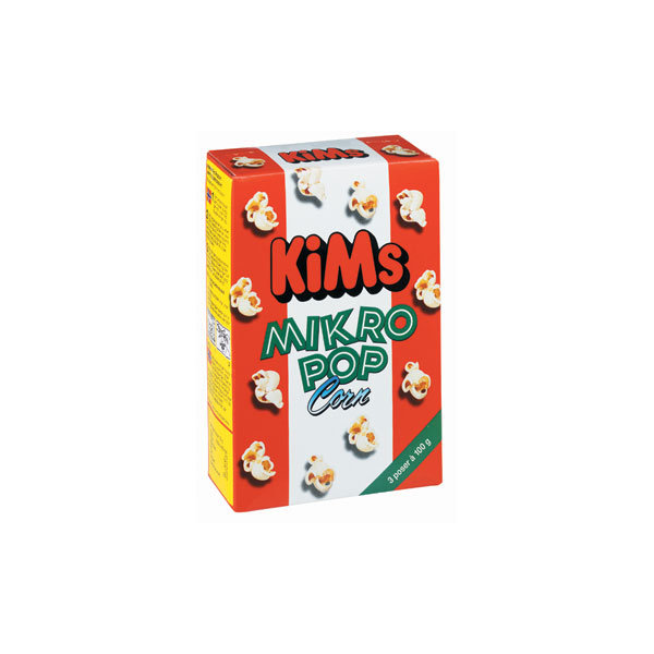 Kims Mikropopcorn, 3 pakker