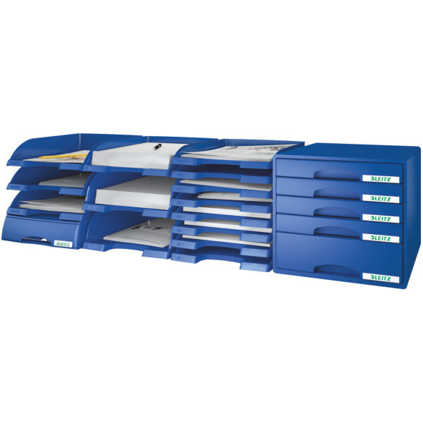 Leitz Plus Brevbakke | Slim | Sort