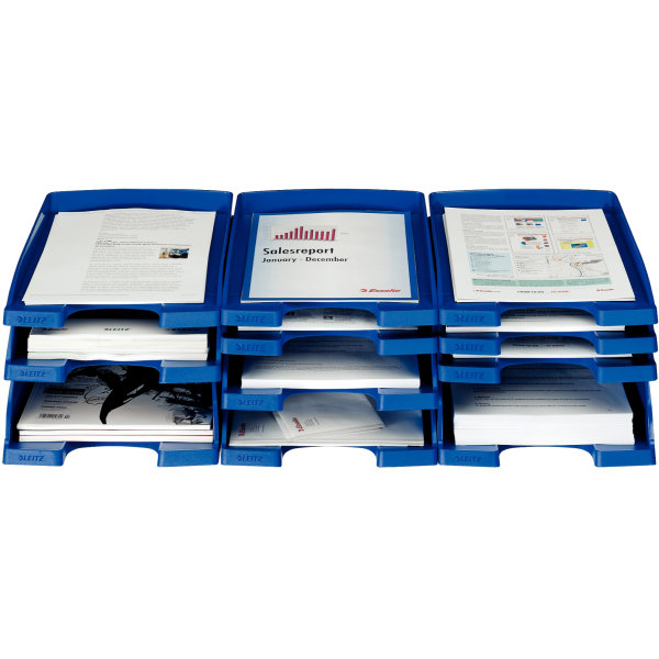 Leitz Plus Brevbakke | Standard | Sort