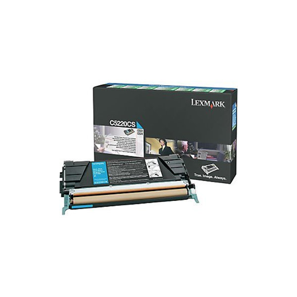 Lexmark 00C5220CS lasertoner, blå, 3000s