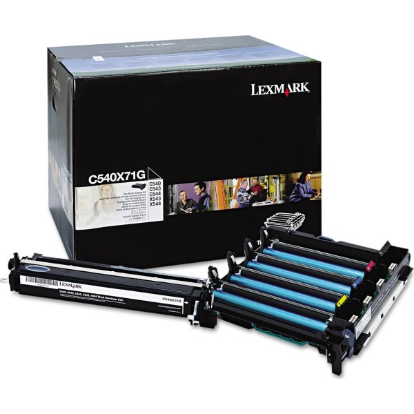 Lexmark 0C540X71G imaging kit, sort, 30000s