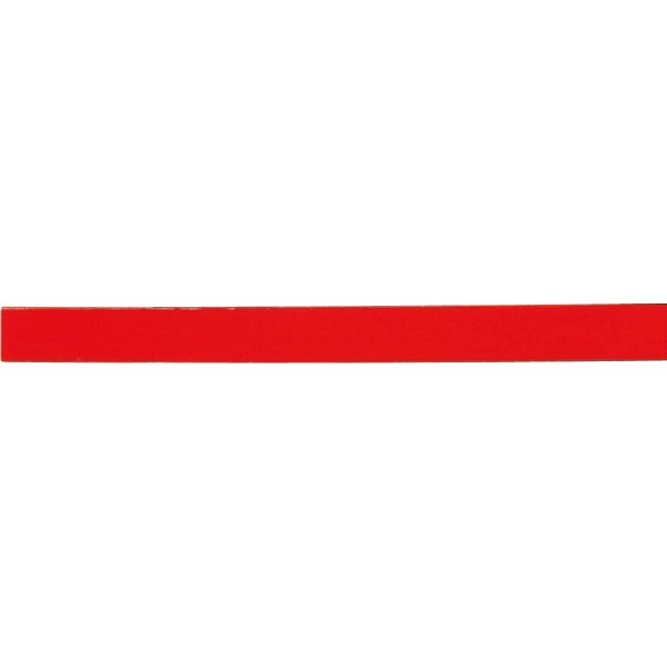 Magnetisk strip 10 x 300mm 6 stk., rød