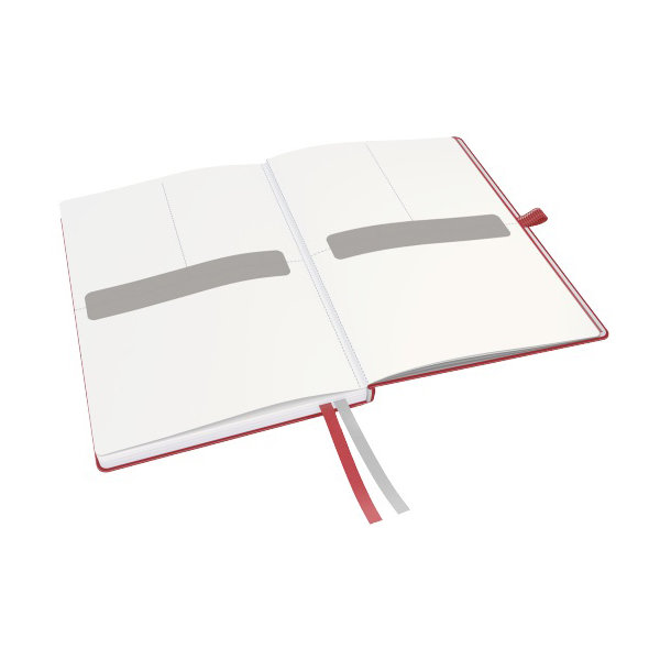 Leitz Complete notesbog A5, linjeret, rød
