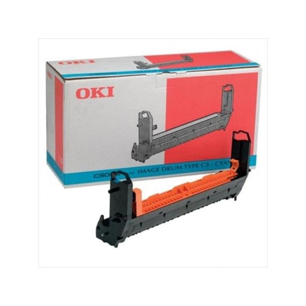 OKI 41514711 lasertromle, blå, 39000s