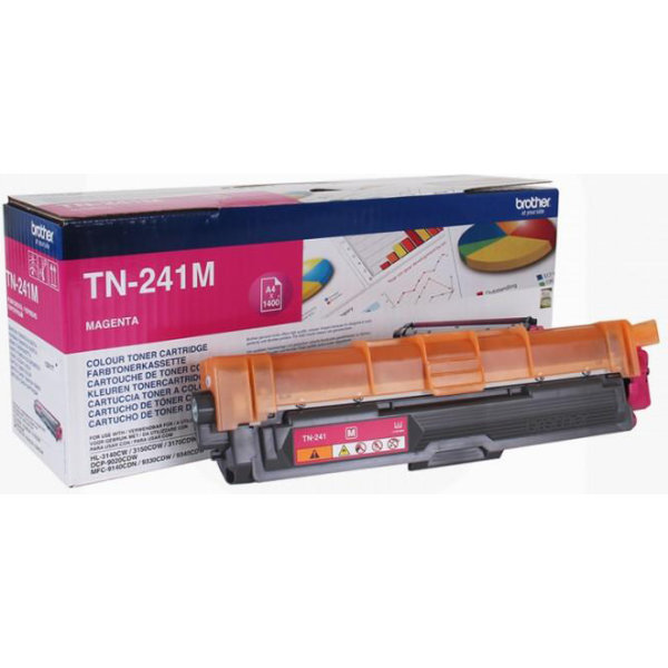 Lasertoner Brother TN241M Magenta 1400 sidor