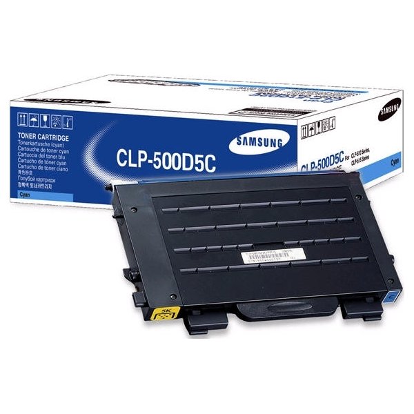 Samsung CLP-500D5C lasertoner, blå, 5000s