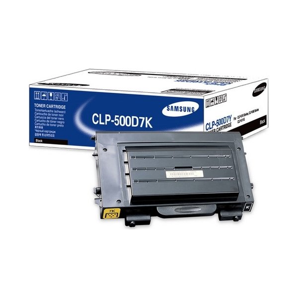 Samsung CLP-500D7K lasertoner, sort, 7000s