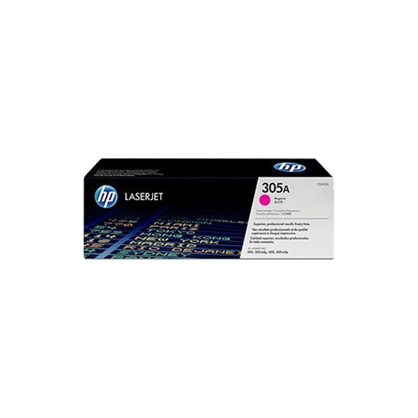 HP no 305A CE413A lasertoner, rød, 2600s