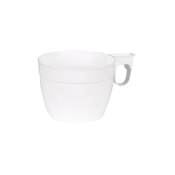 Kaffekop med hank 15 hvid - Bestil dem nu - Lomax | Lomax A/S