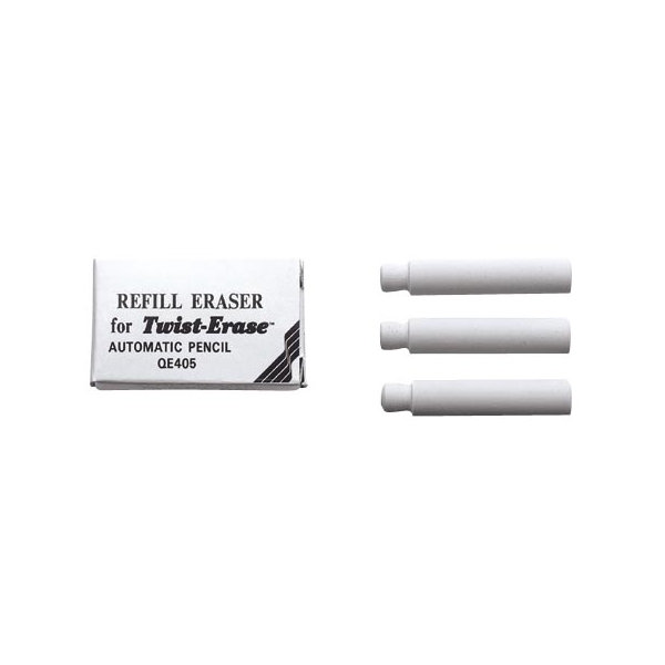 Pentel Twist-Erase Viskelæder | 3 stk.