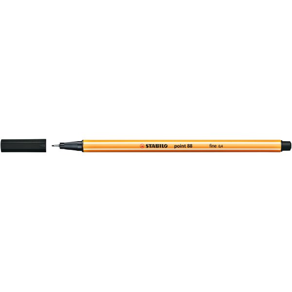 Stabilo Point 88 Fineliner | Sort