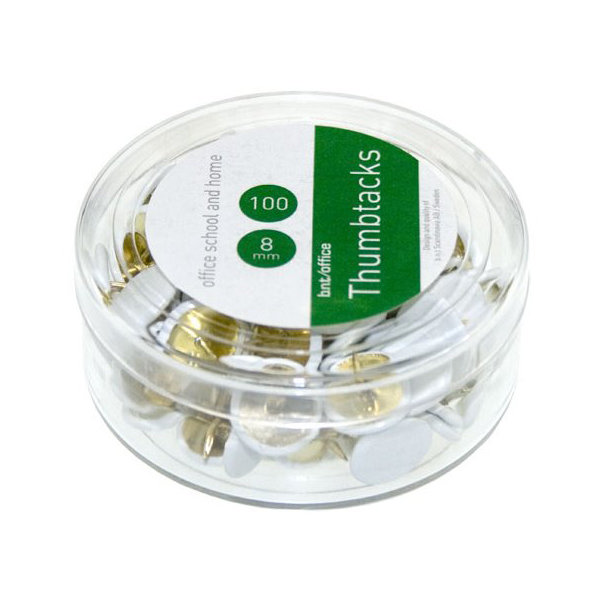 Office Tegnestifter | Hvid | 100 stk.