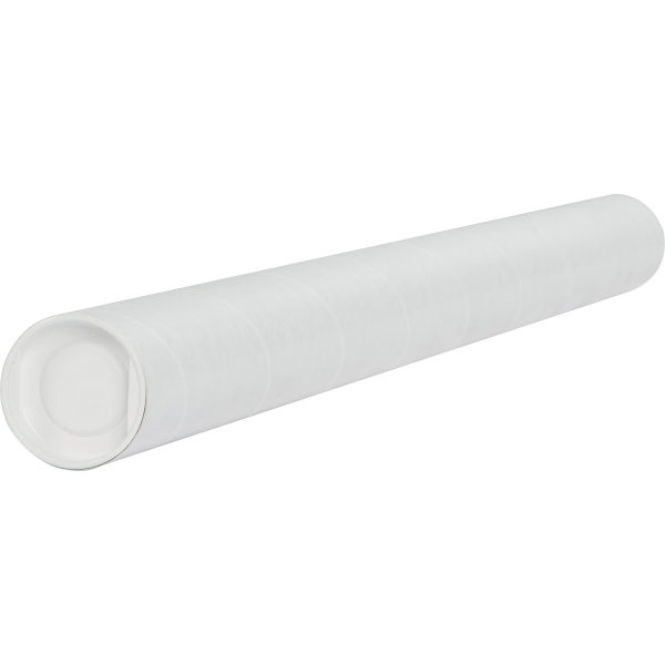 Paprør m. låg | Ø50x1,5x745 mm