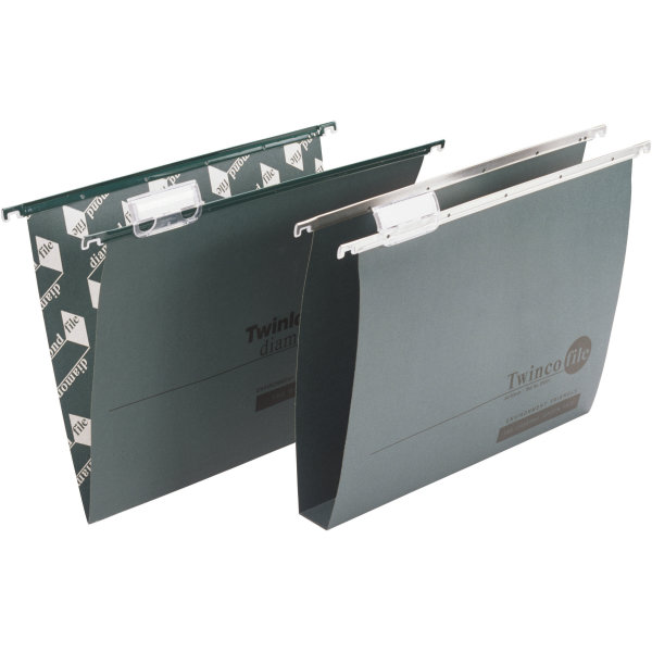Trade Twinlock Hængemappe folio, bred bund