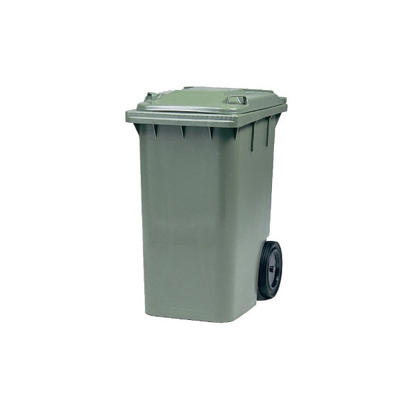 Affaldsvogn 360 l, Grøn