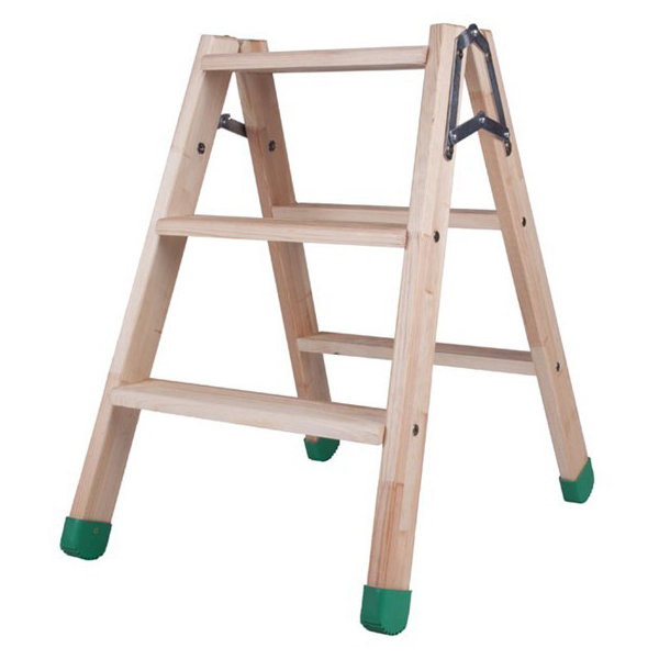Arbejdsbuk i træ 2x3 trin