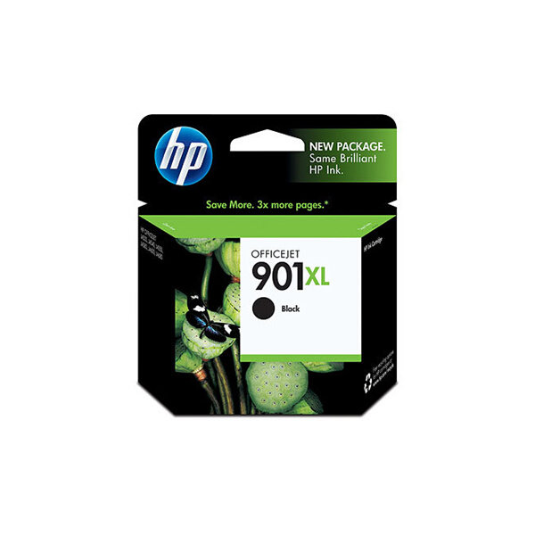 HP nr.901XL/CC654AE blækpatron, sort, 700s