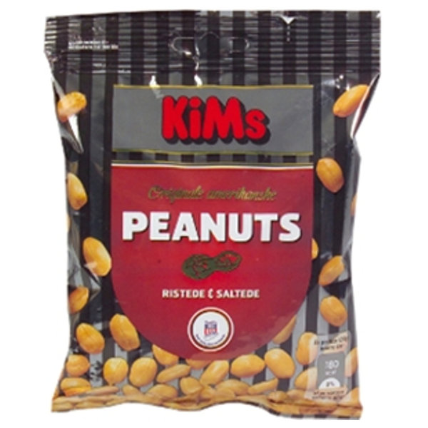 Kims Saltede Peanuts, 125 g