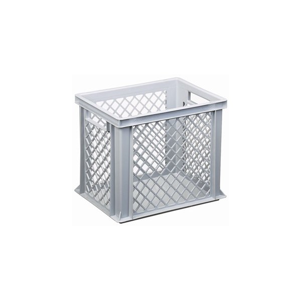 Lagerkasse perforeret 29 liter,(LxBxH) 40x30x32 cm