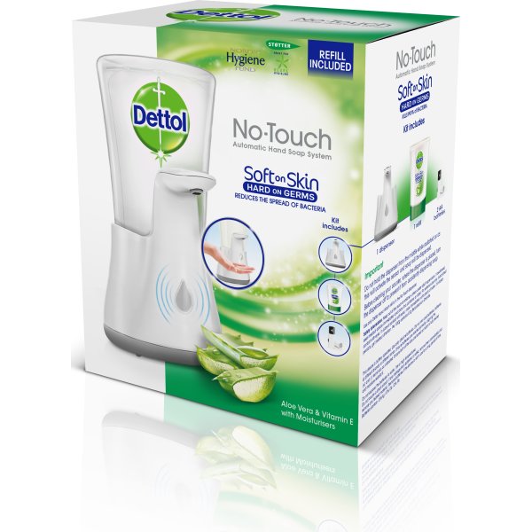 Dettol No-Touch Sæbedispenser | Hvid