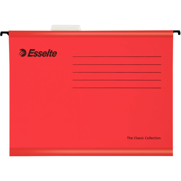 Hängmapp Esselte Classic Folio A4 Röd