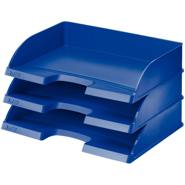 Leitz Plus Brevbakke | Jumbo | Tværf. | Sort