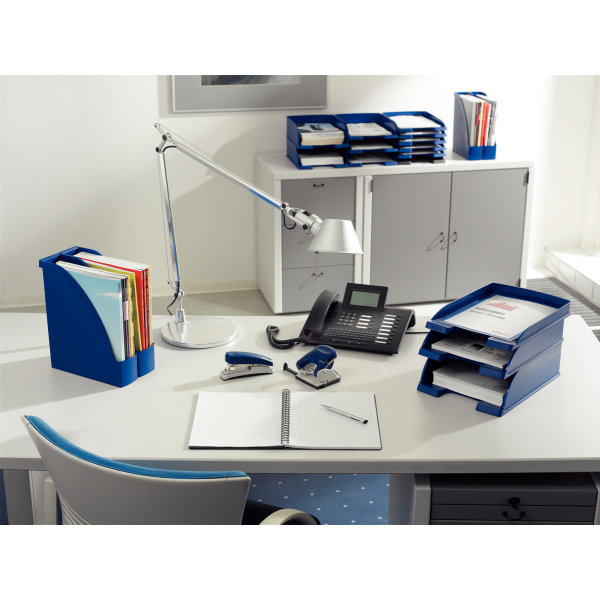 Leitz Plus Jumbo brevkorg, tvärformat, svart