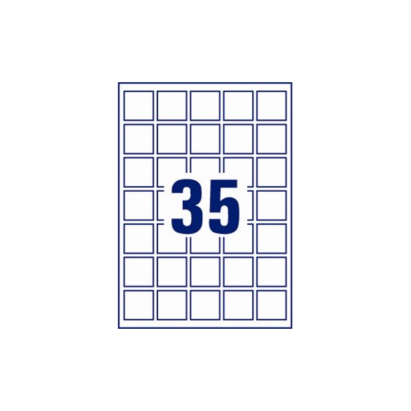 Avery L7120 QR etiketter | 35x35 mm | 875 stk.