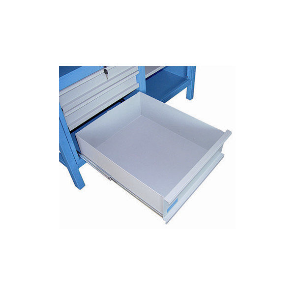 Güde arbejdsbord, 3 skuffer/1 skab, L.120xB.60 cm
