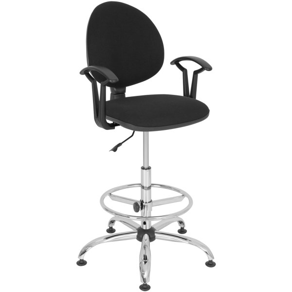 DEMO: Smart Alu arbejdsstol inkl. fodring, Sort