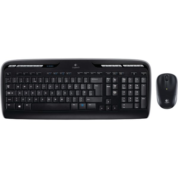 Logitech MK330 Wireless Mus/tastatursæt, nordisk
