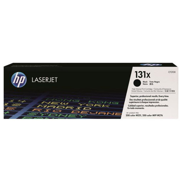 HP nr.131X/CF210X lasertoner, sort, 2400 sider 